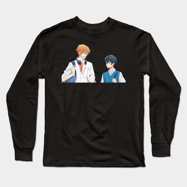 Sasaki And Miyano Long Sleeve T-Shirt by AinisticGina